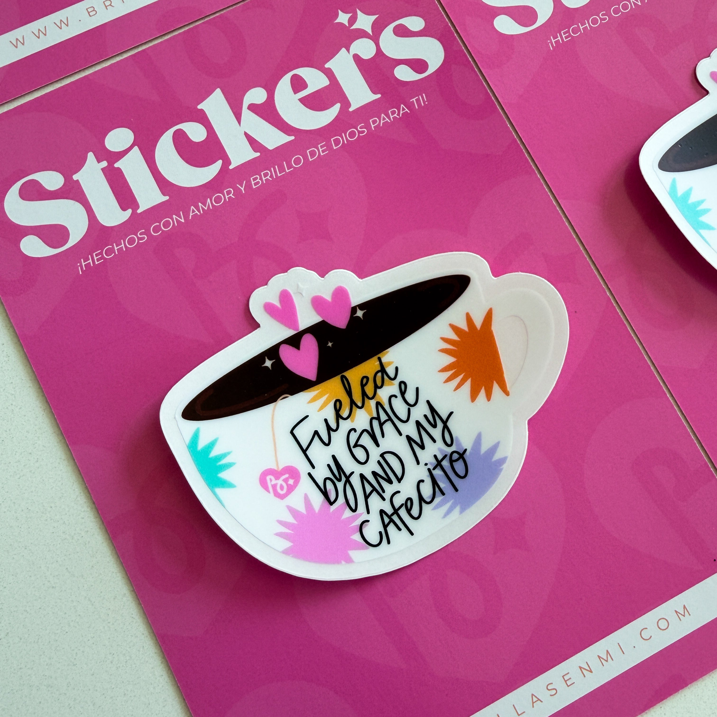 Sticker: Grace and Coffee