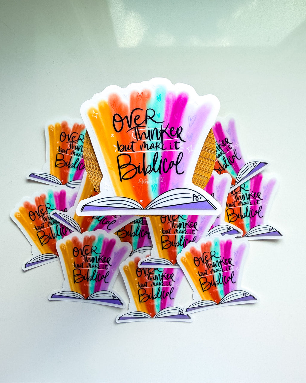 STICKER: Over-thinker Romanos 12:2