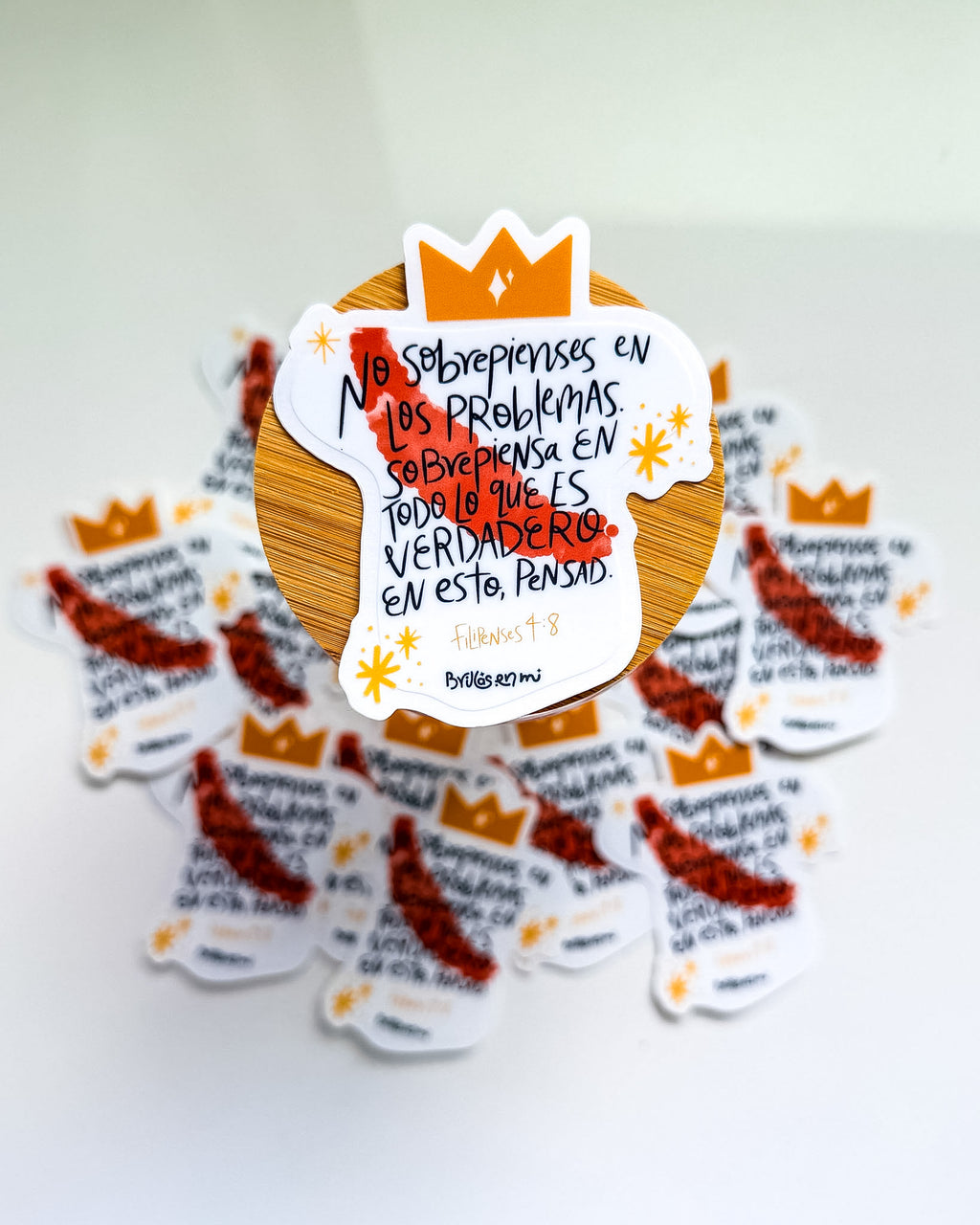 STICKER: Filipenses 4:8