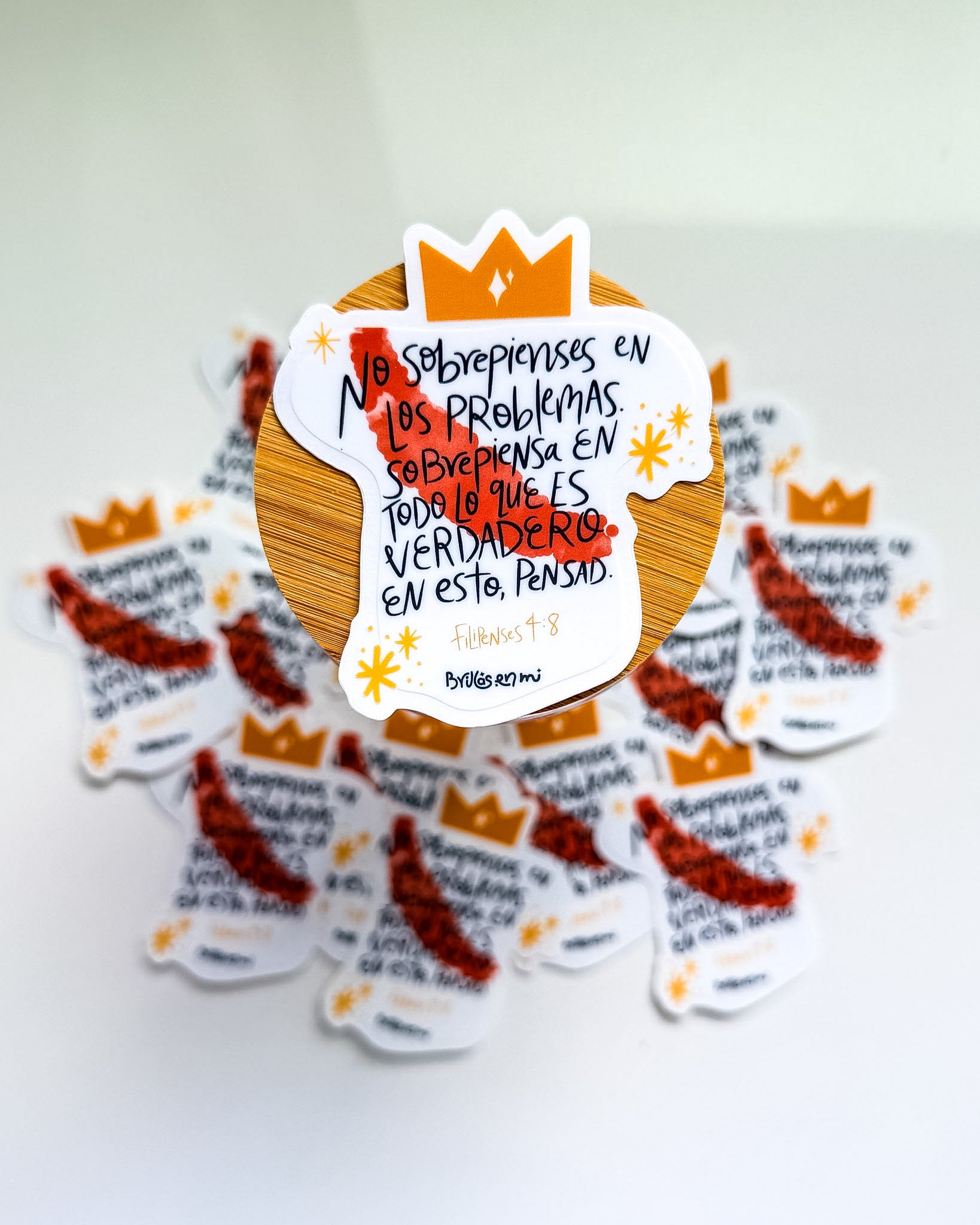 STICKER: Filipenses 4:8