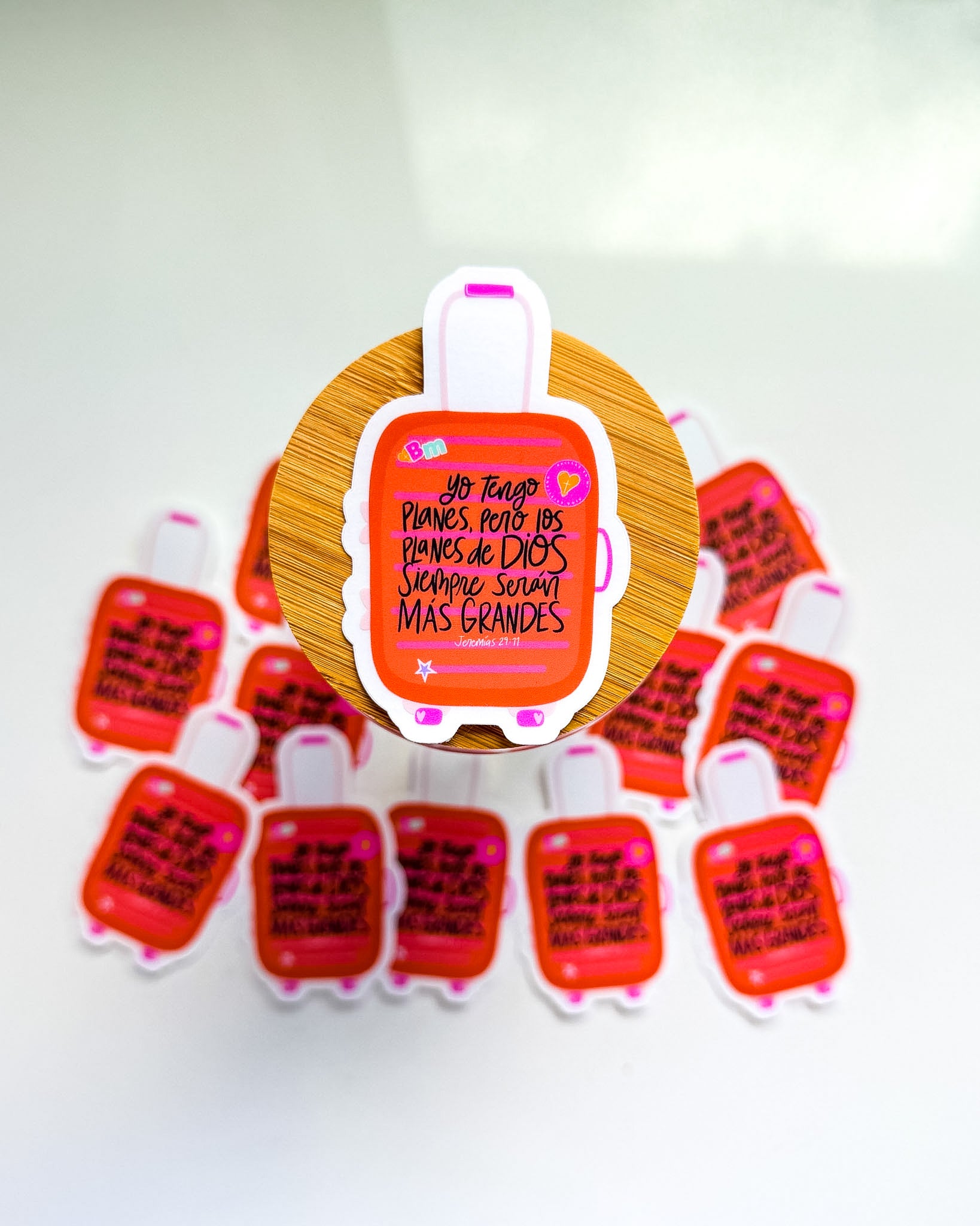 STICKER: Maleta Jeremías 29:11
