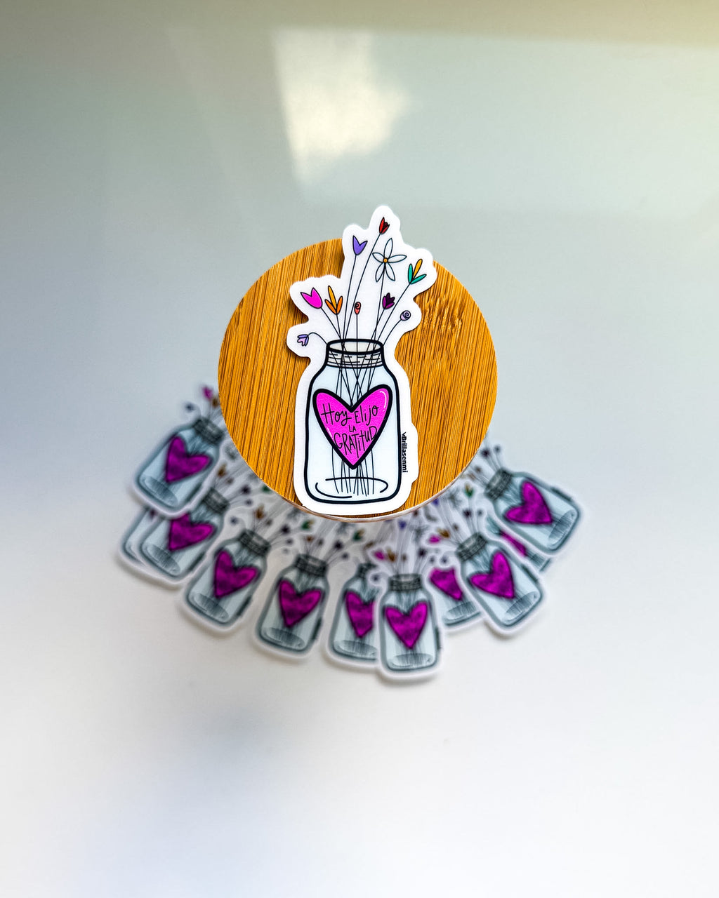 STICKER: Elijo la Gratitud