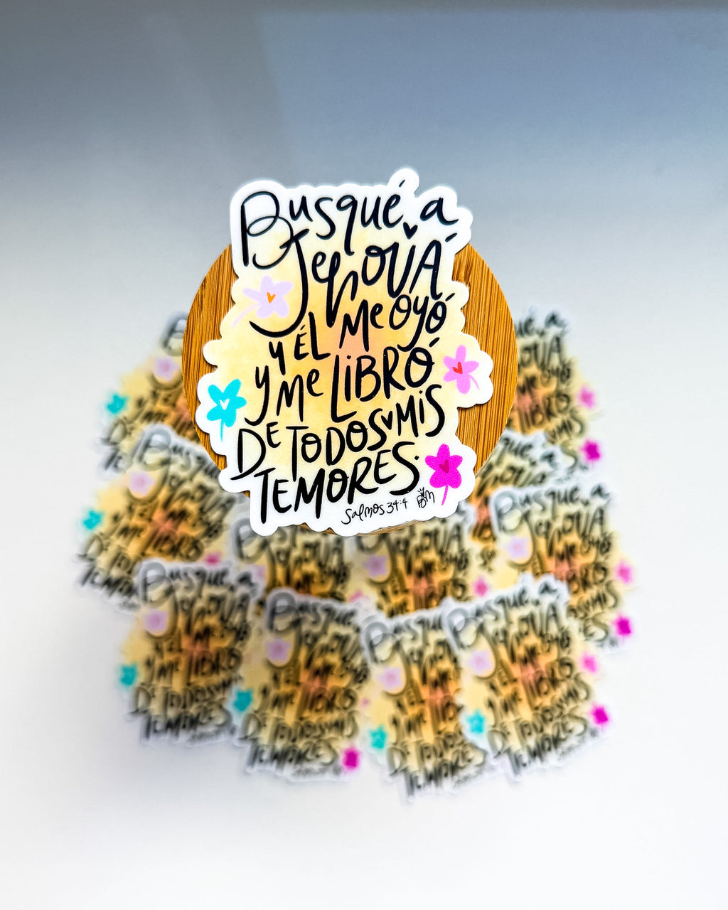 STICKER: Salmos 34:4