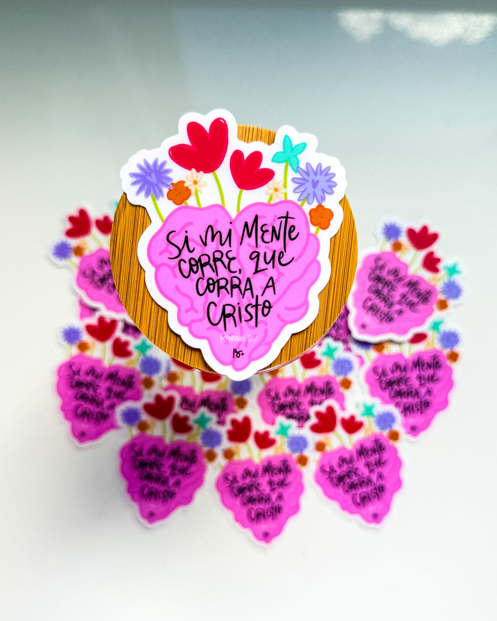 STICKER: Corro a Cristo