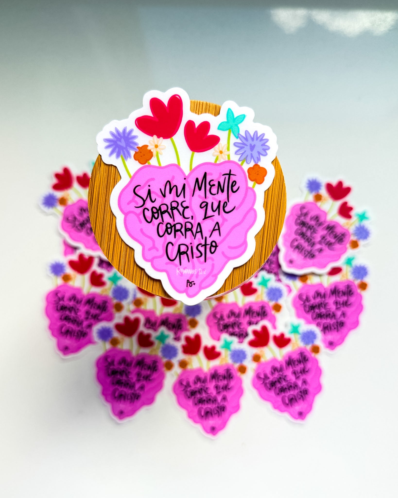 STICKER: Corro a Cristo
