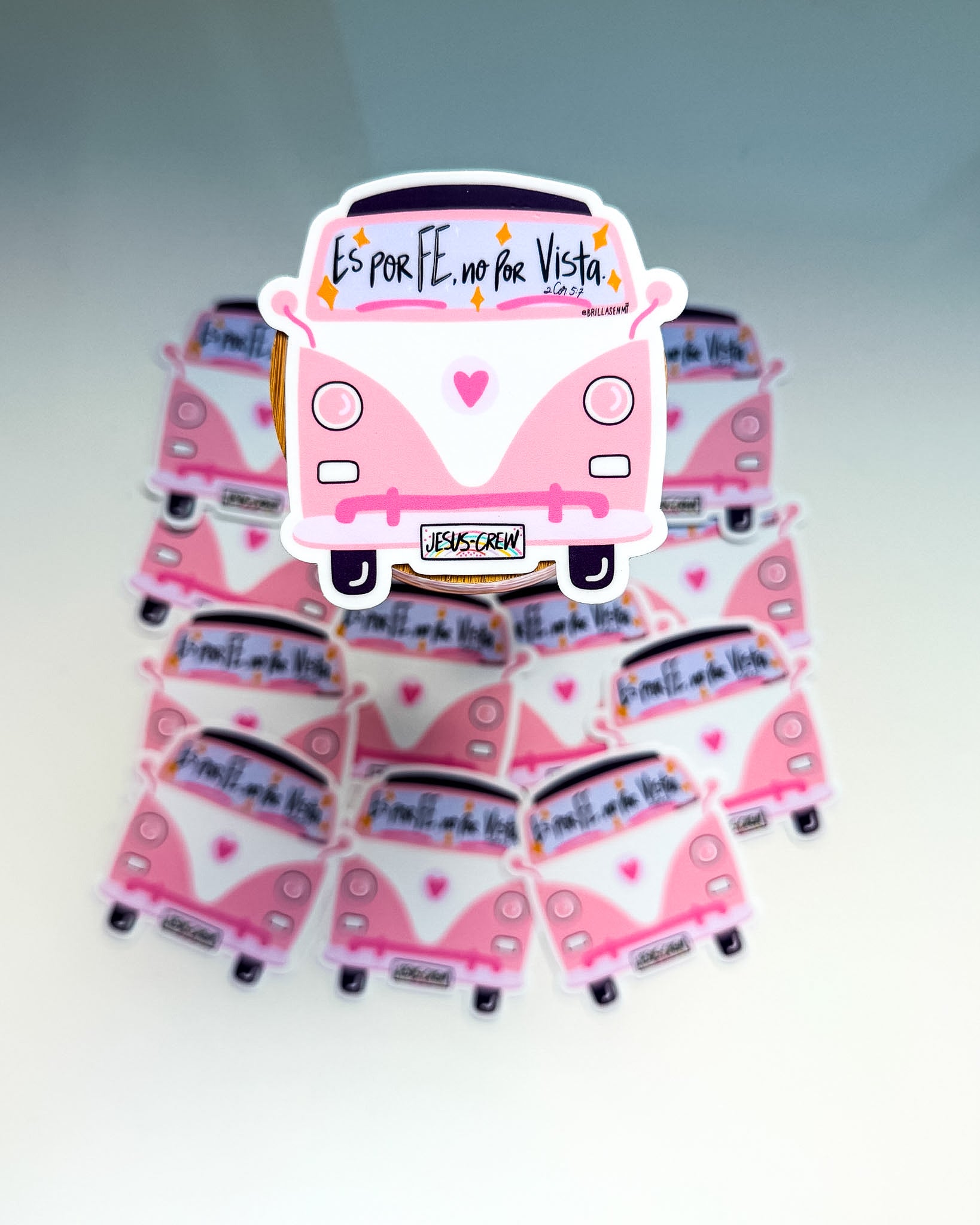 STICKER: Volky 2 Corintios 5:7