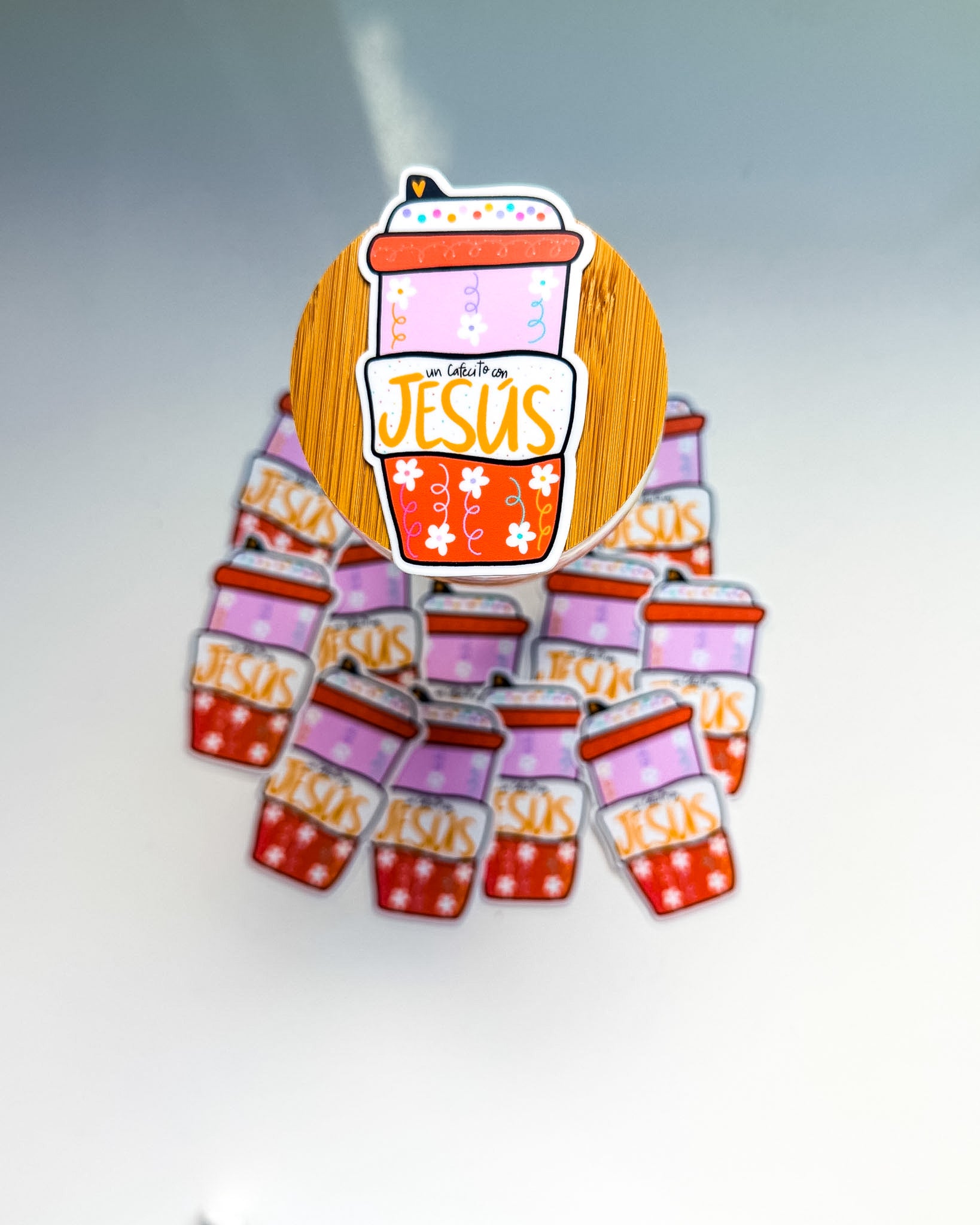 STICKER: Un Cafecito con Jesús