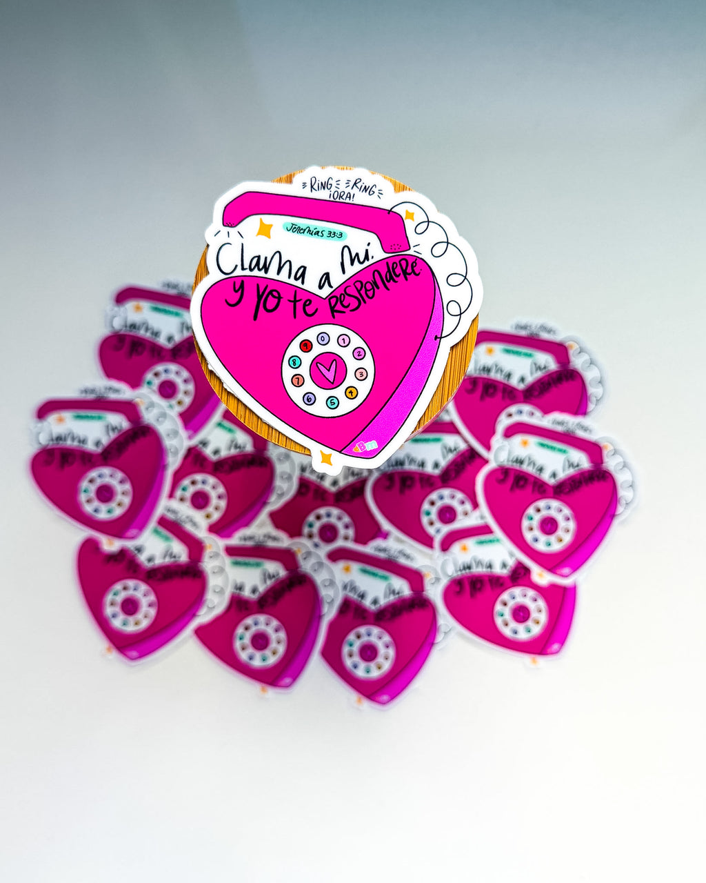 STICKER: Teléfono Jeremías 33:3