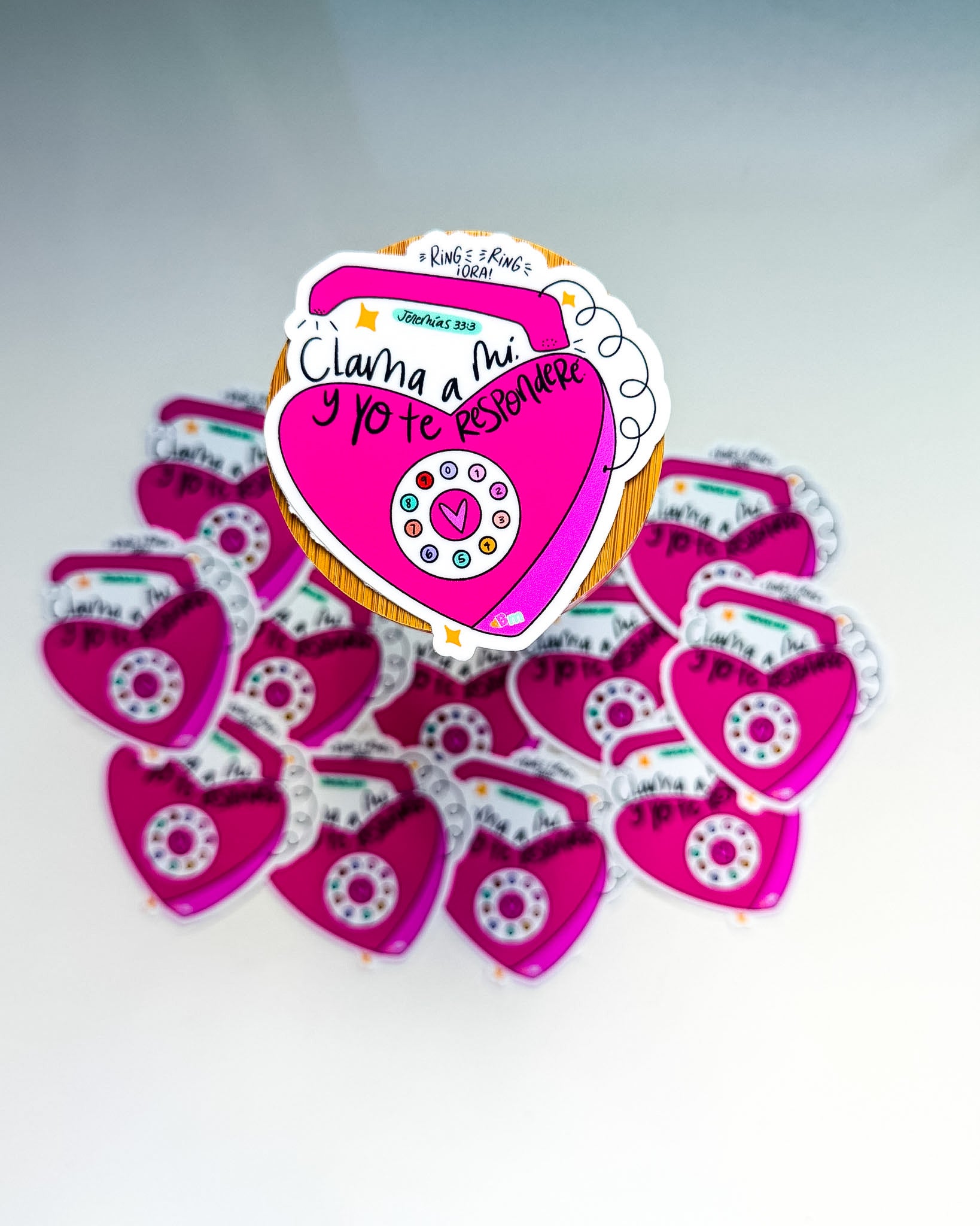 STICKER: Teléfono Jeremías 33:3