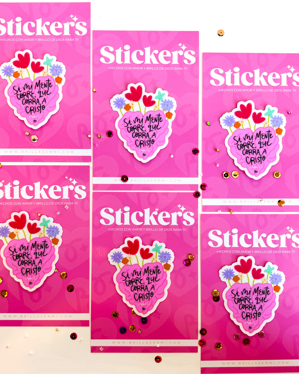 STICKER: Corro a Cristo