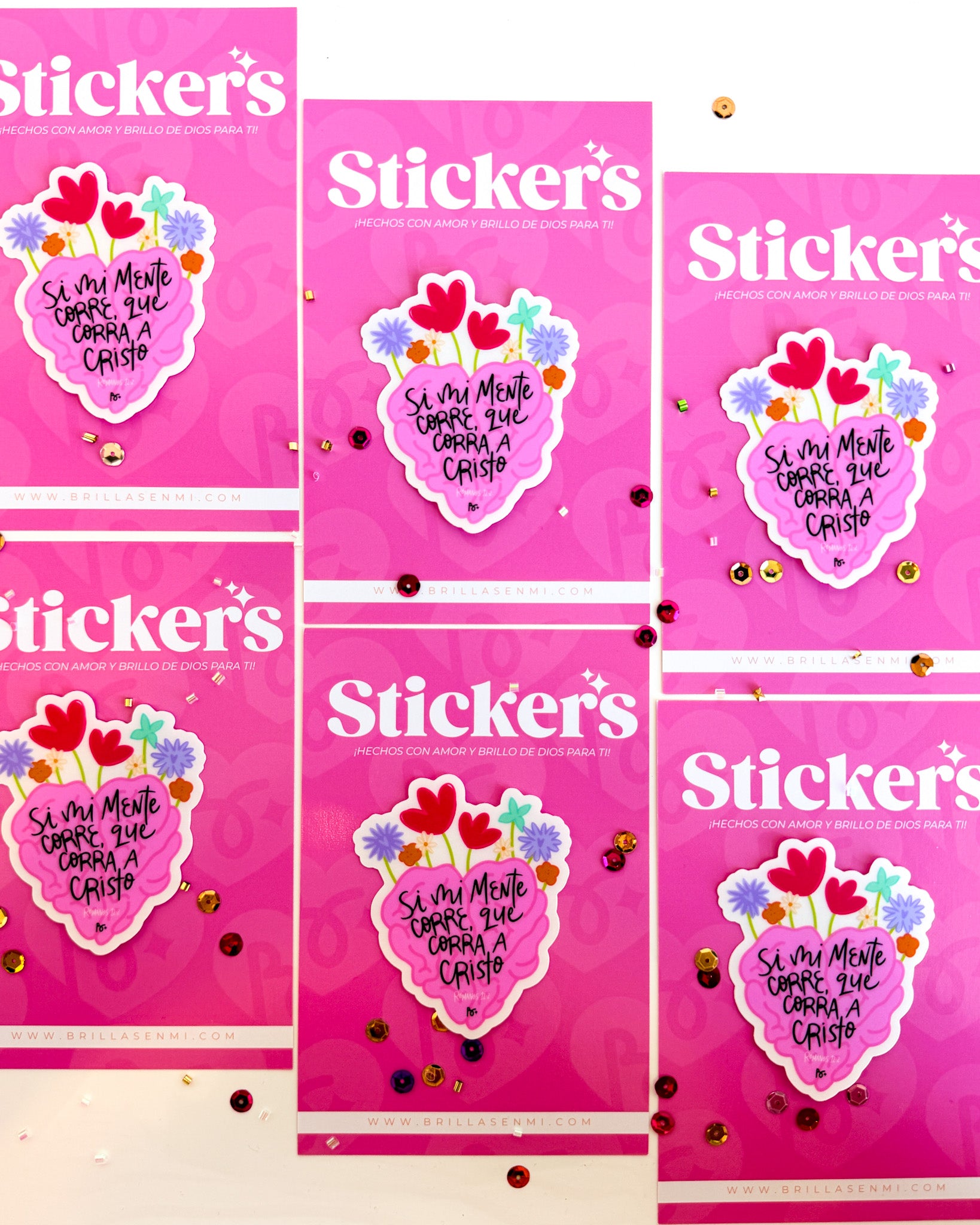 STICKER: Corro a Cristo