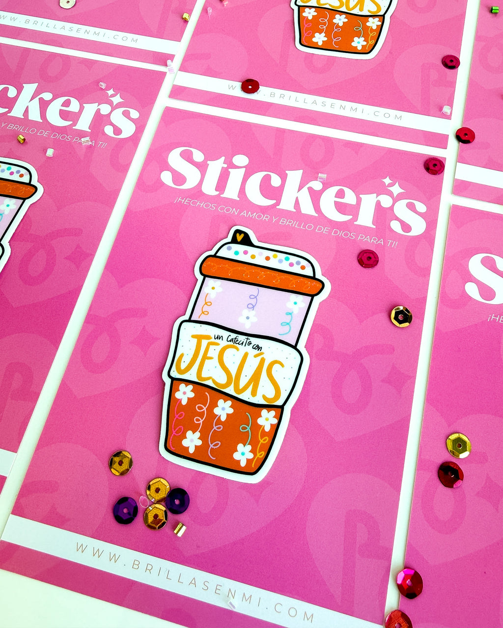 STICKER: Un Cafecito con Jesús