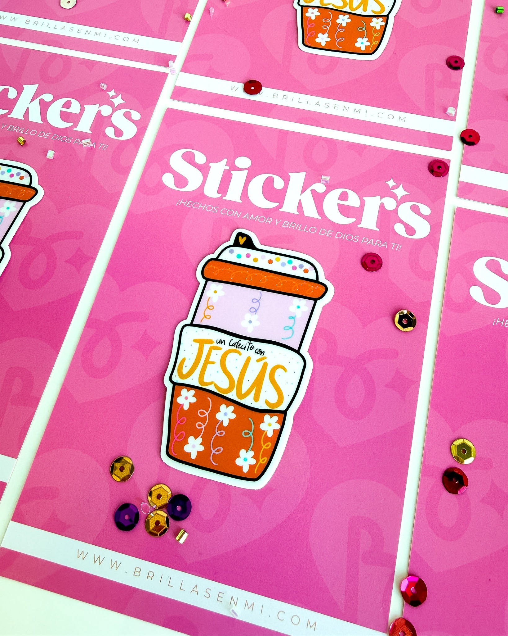 STICKER: Un Cafecito con Jesús