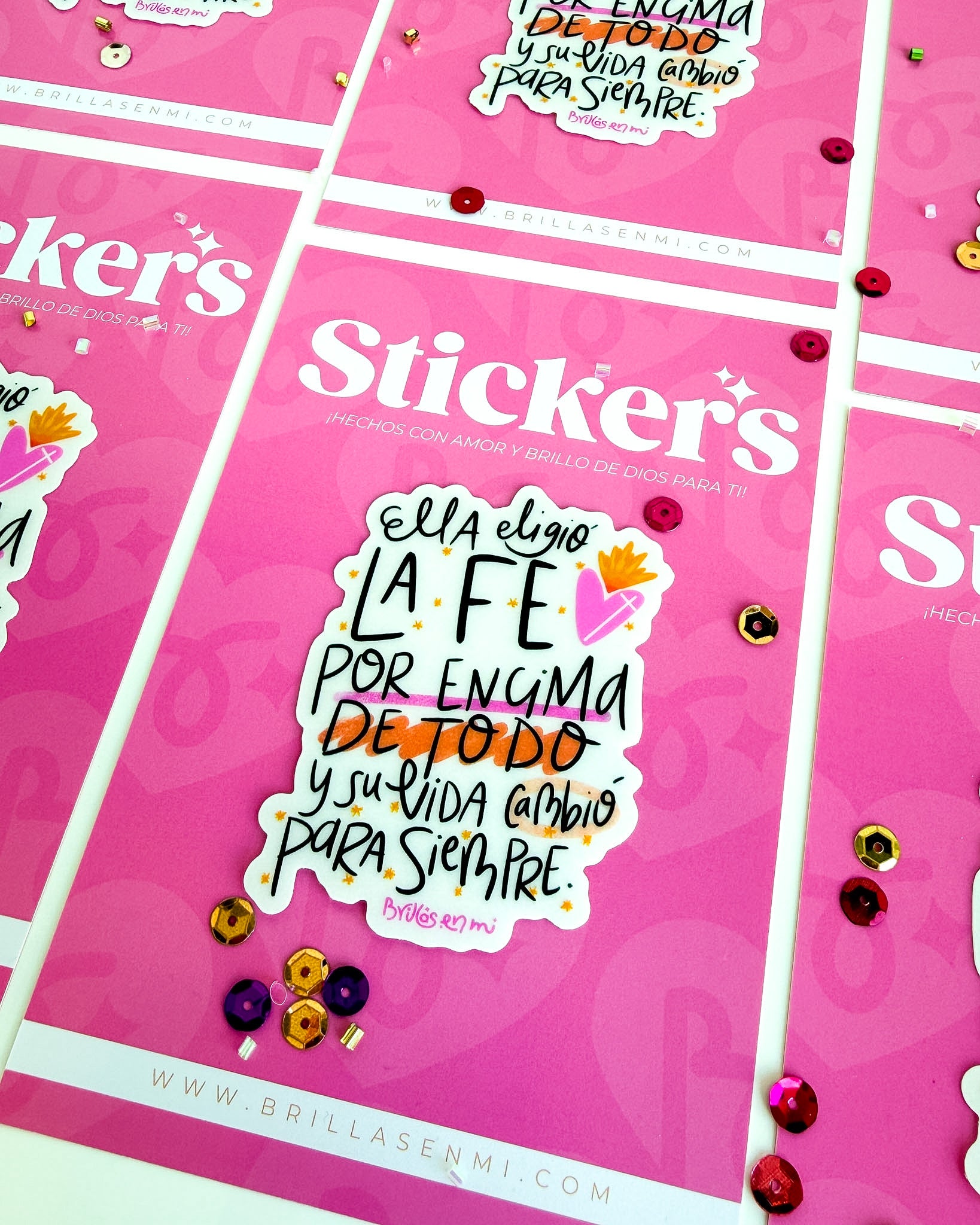 STICKER: Ella elige la fe