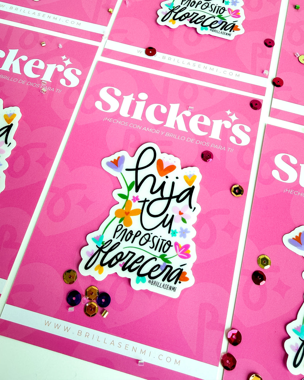 STICKER: Tu Propósito Florecerá