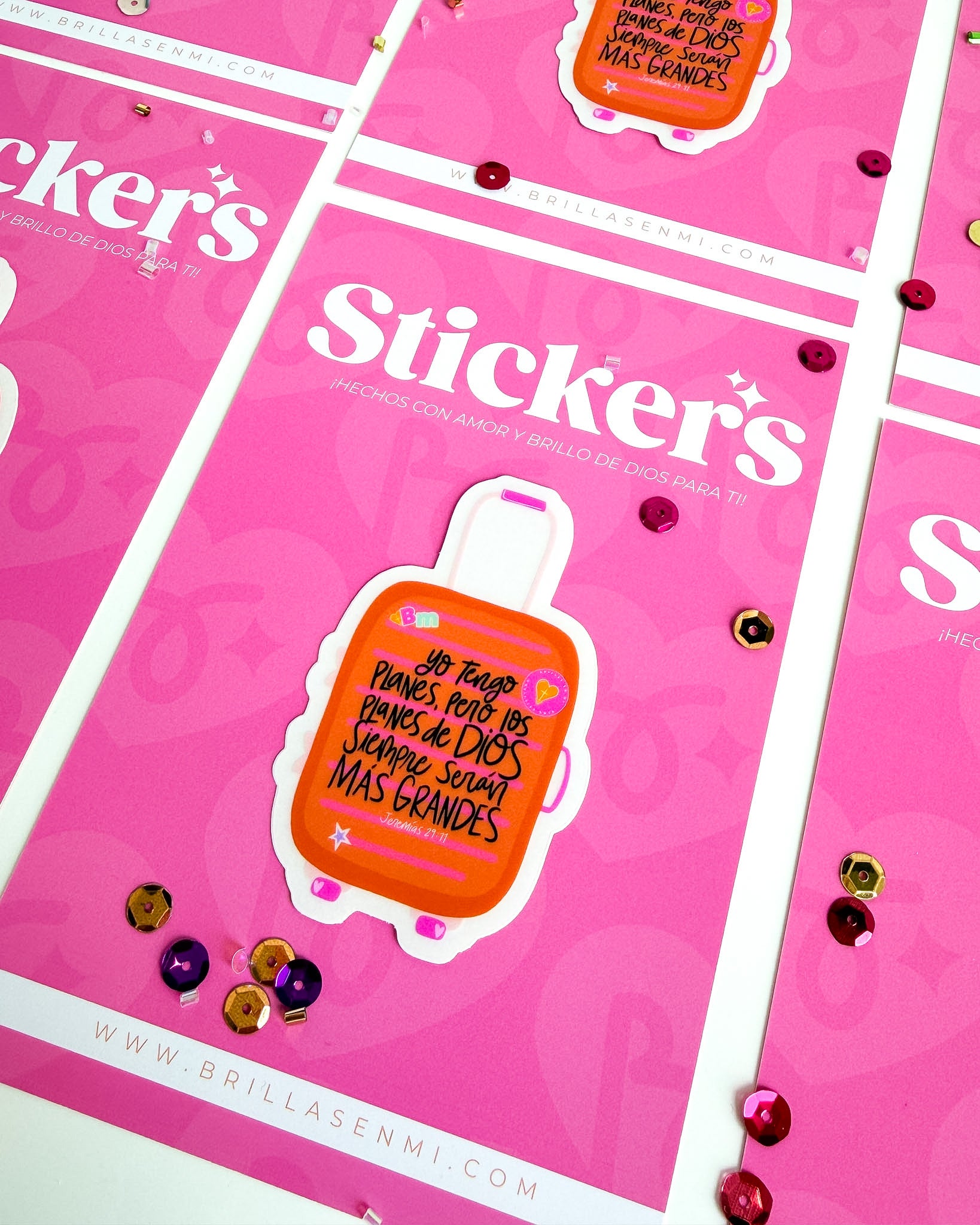 STICKER: Maleta Jeremías 29:11