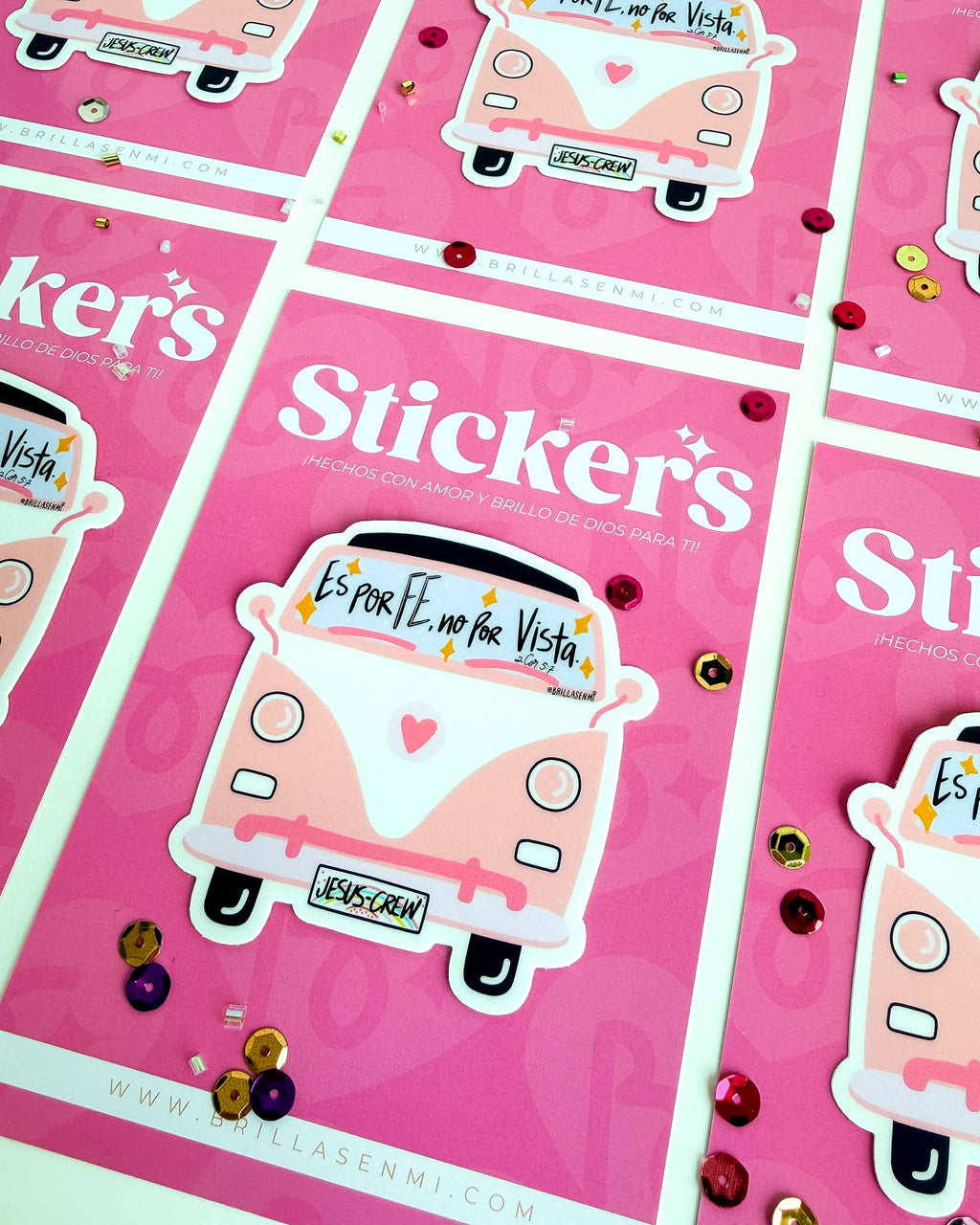 STICKER: Volky 2 Corintios 5:7