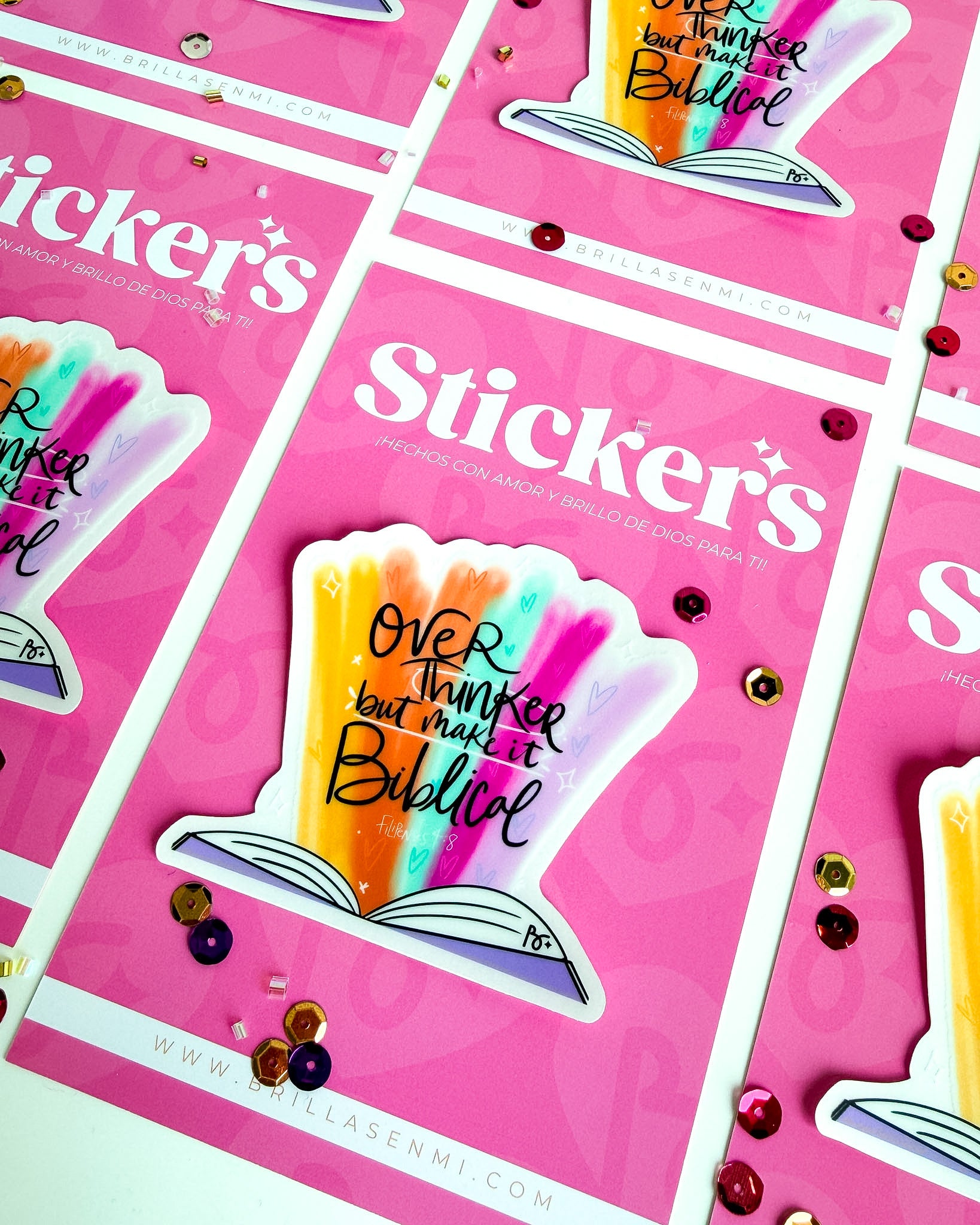 STICKER: Over-thinker Romanos 12:2