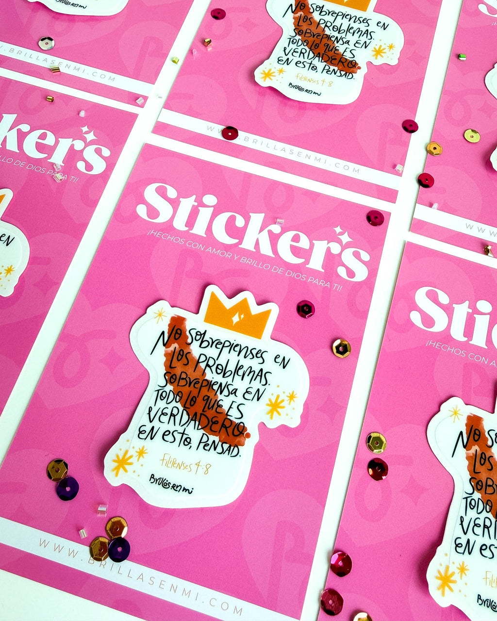 STICKER: Filipenses 4:8