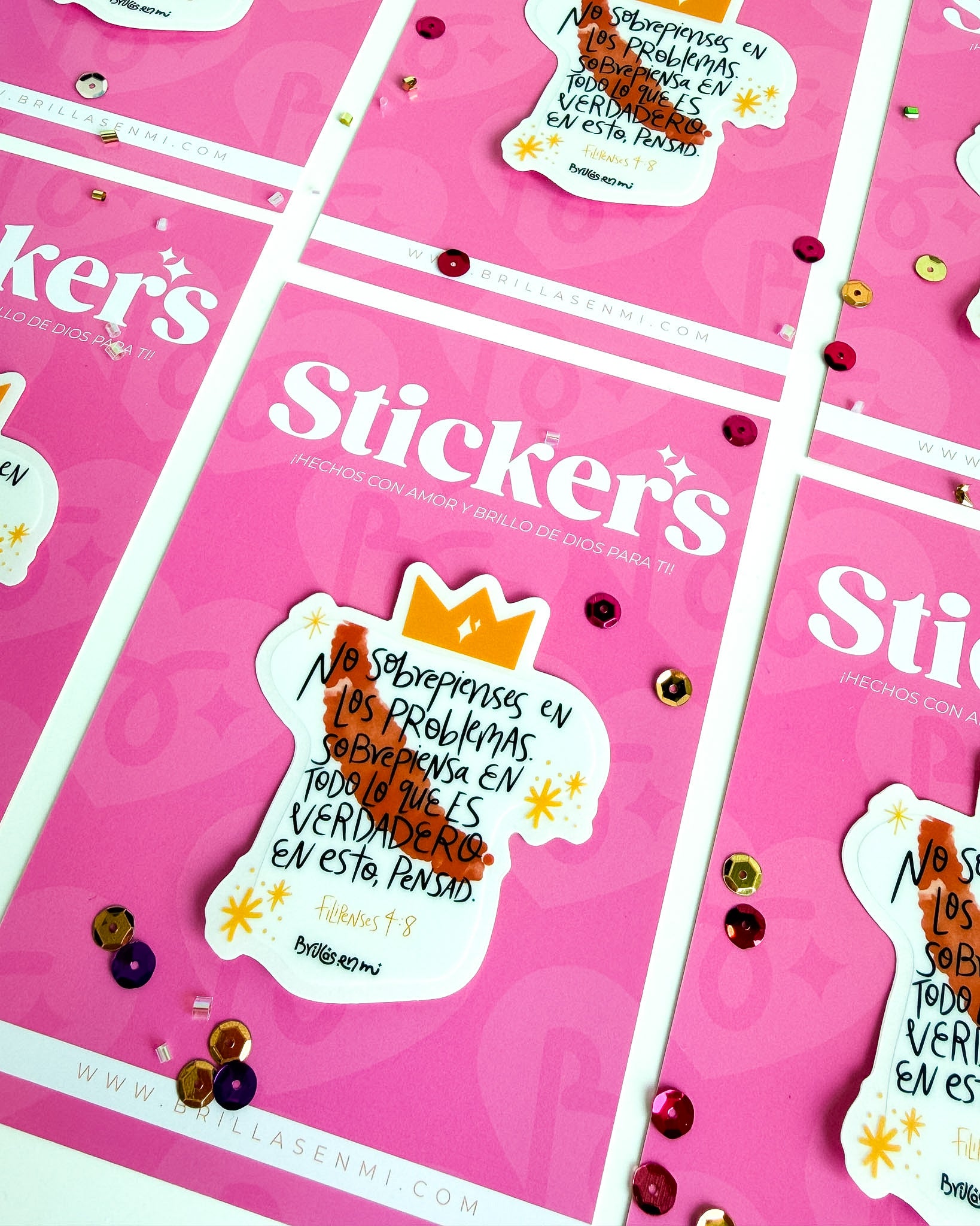 STICKER: Filipenses 4:8