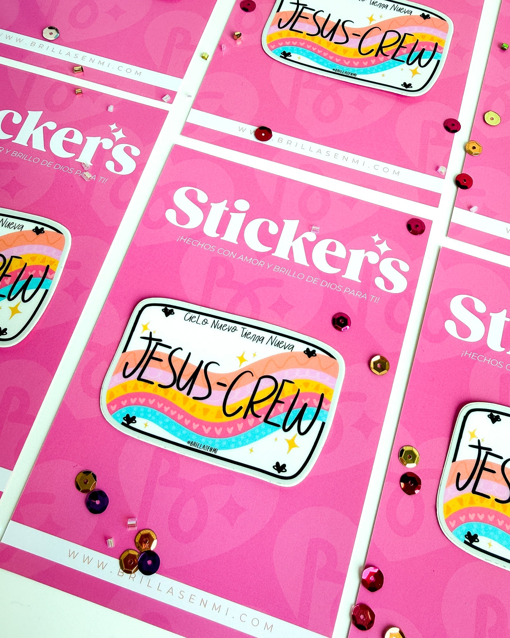 STICKER: Jesus CREW